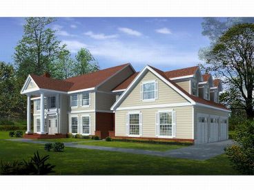 Luxury Colonial Home, 026H-0052