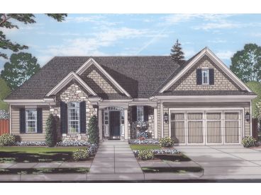 One-Story House Plan, 046H-0161