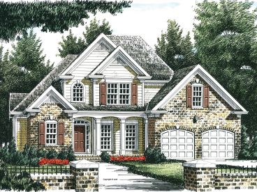 Traditional House Plan, 086H-0097