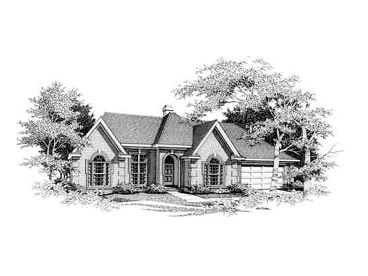 Ranch House Plan, 061H-0070
