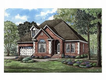 2-Story Home Plan, 025H-0067