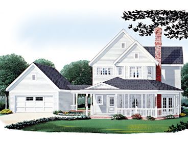 Country House Plan, 054H-0078