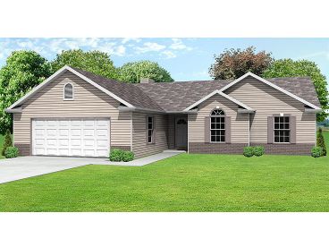 Traditional House Plan, 048H-0001