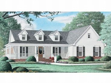 Country House Plan, 011H-0012