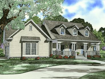 Country House Plan, 025H-0338