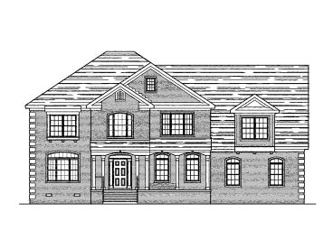 Two-Story House Plan, 058H-0027