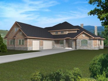Two-Story House Plan, 012H-0014