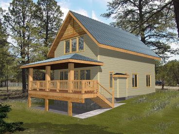 Vacation House Plan, 012H-0152