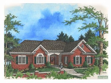 Traditional Home Plan, 007H-0080