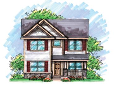 2-Story Home Plan, 020H-0201