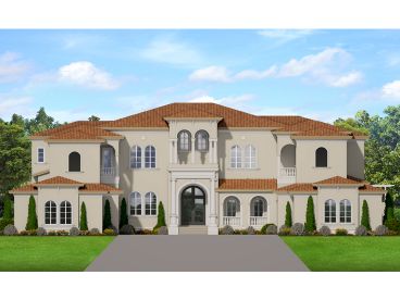Premier Luxury House Plan, 064H-0149