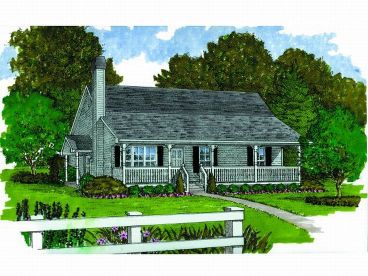 Small Country Home, 032H-0076