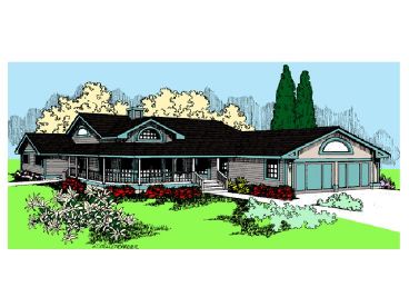 Ranch House Plan, 013H-0012