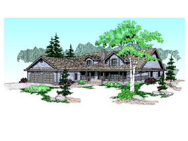 Country Home Design, 013H-0013