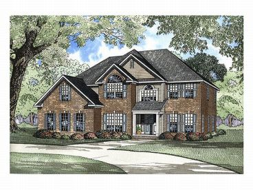 Traditional House Plan, 025H-0025