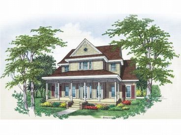 Country House Plan, 021H-0119