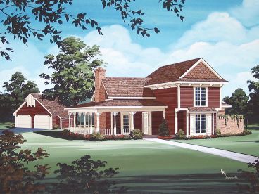 Country House Plan, 021H-0211