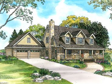 Country House Plan, 008H-0018