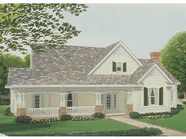 Country House Plan, 054H-0030