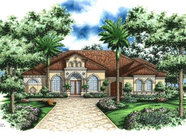 One-Story House Plan, 040H-0052