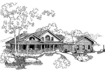 Country House Plan, 013H-0100