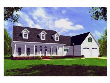 One-Story House Plan, 001H-0092