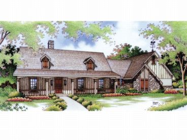 Country Home Plan, 021H-0063