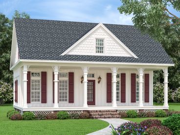 Cottage House Plan, 021H-0276