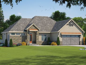 One-Story House Plan, 031H-0373