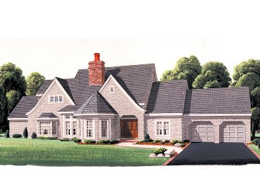 Luxury Home Plan, 054H-0028
