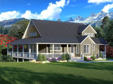 Country House Plan, 062H-0478