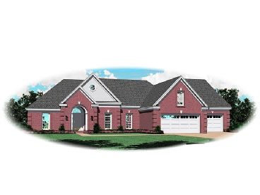 One-Story Home Plan, 006H-0089
