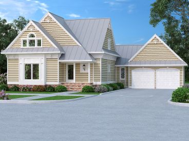 Two-Story House Plan, 021H-0248