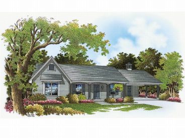 Country House Plan, 021H-0036