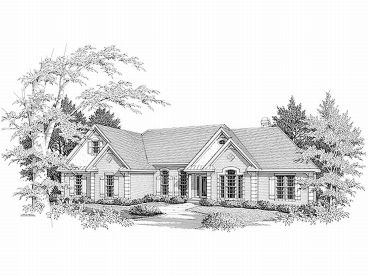 One-Story House Plan, 007H-0067