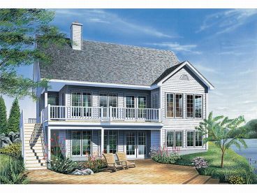 Vacation Home Plan, 027H-0147