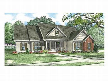 Two-Story Home Plan, 025H-0090
