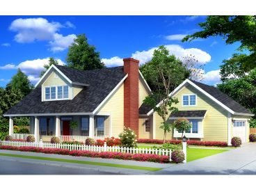 Bungalow House Plan, 059H-0137