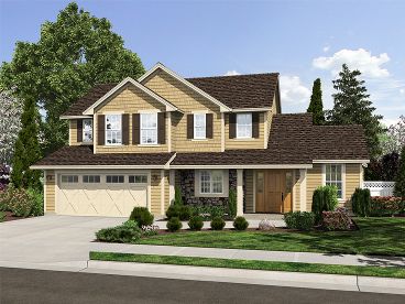 Two-Story Home Plan, 046H-0092