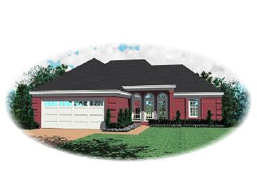 One-Story House Plan, 006H-0032