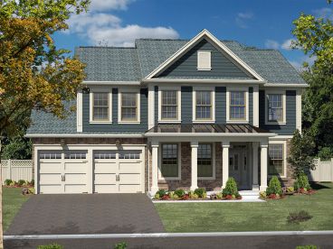 Traditional Home Plan, 014H-0092