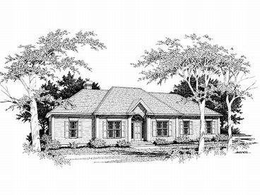 One-Story Home Plan, 007H-0035