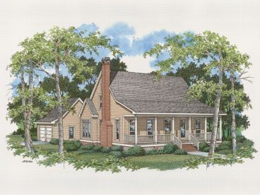 Country Home Plan, 030H-0040