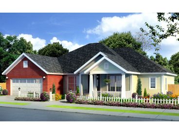 Traditional House Plan, 059H-0163