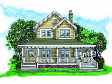 2-Story Home Plan, 032H-0096
