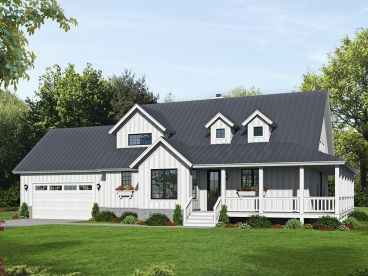 Country House Plan, 062H-0221