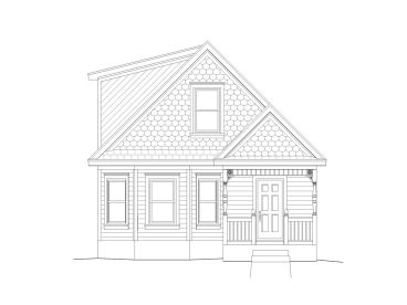 Two-Story House Plan, 062H-0021