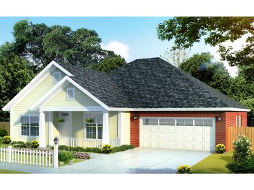 One-Story House Plan, 019H-0155