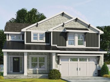 Craftsman House Plan, 031H-0382