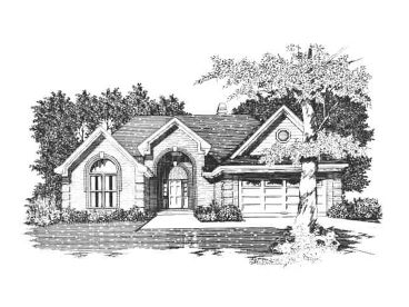 One-Story House Plan, 061H-0054